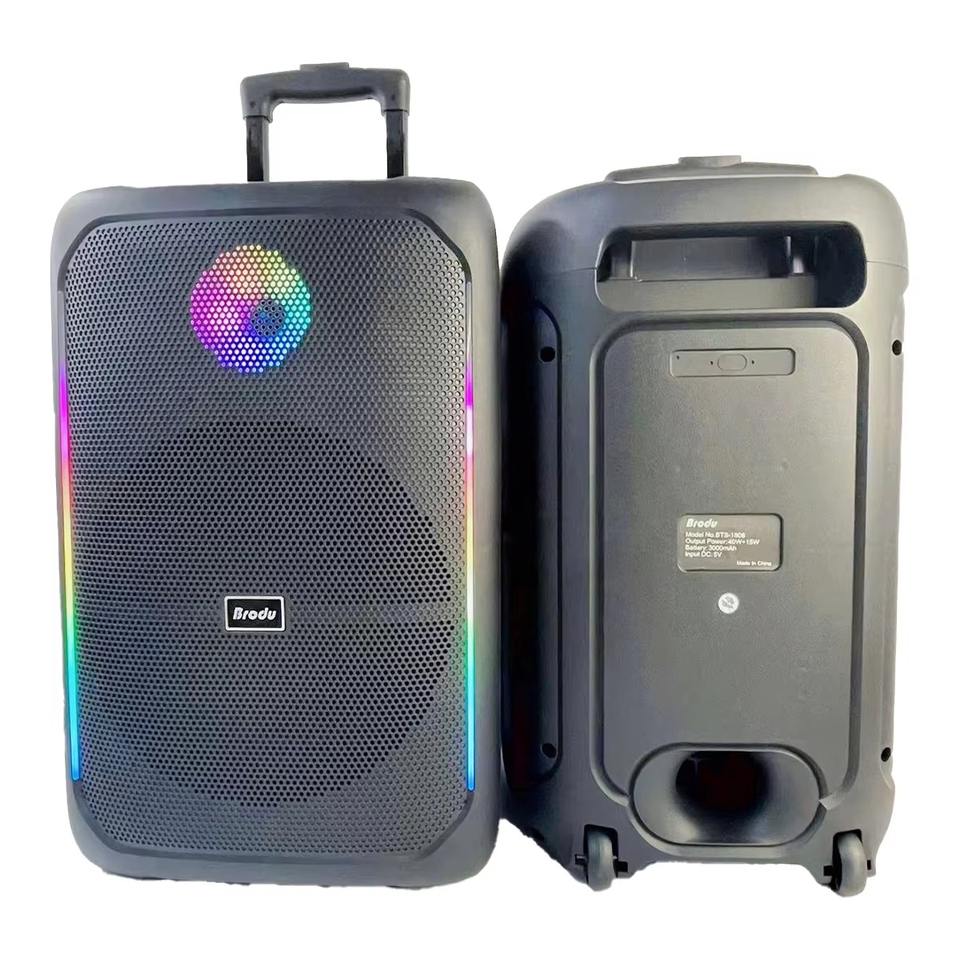Wireless Portable Speaker BT/USB/TF/Mic/FM/Aux TV Audio Performance Outdoor Party